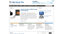 Desktop Screenshot of littlehandytips.com